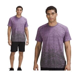 Lululemon Metal Vent Tech 2.0 Mens 2XL Cube Calibrate Purple Blossom Smoked XXL